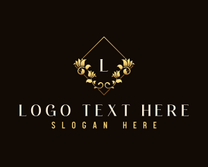 Botanical - Floral Ornament Boutique logo design