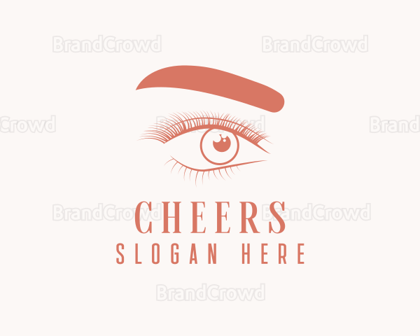 Eyelash & Eyebrow Salon Logo