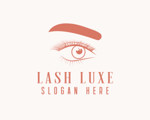 Eyelash & Eyebrow Salon logo design