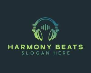 Audio Beat Headphones logo design