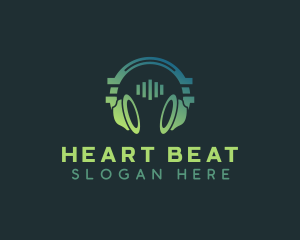 Audio Beat Headphones logo design