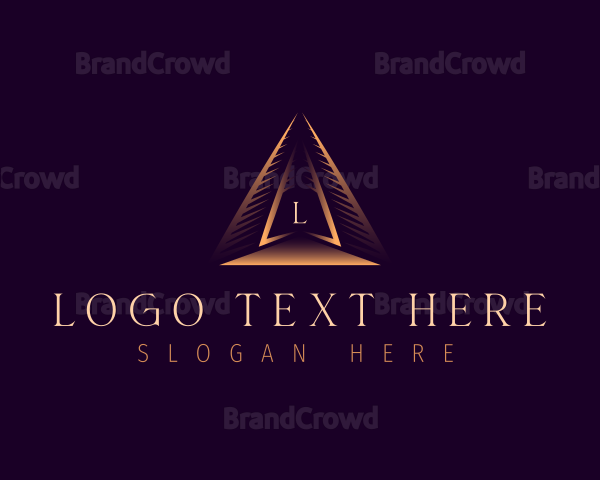 Pyramid Triangle Business Logo