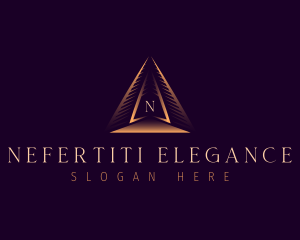 Pyramid Triangle Business logo design