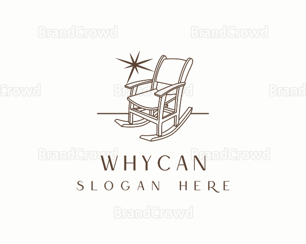 Rocking Chair Furniture Logo