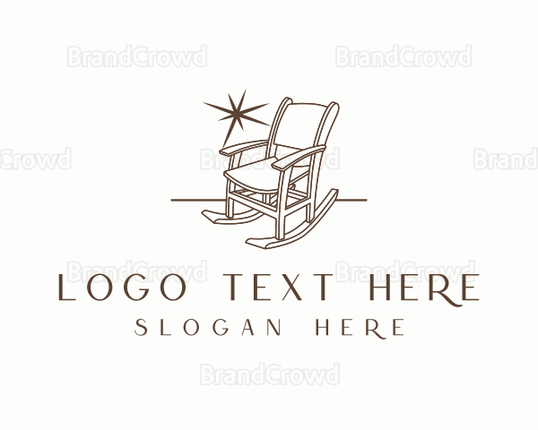 Rocking Chair Furniture Logo