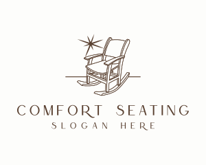 Rocking Chair Furniture logo design