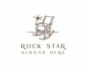 Rocking Chair Furniture logo design