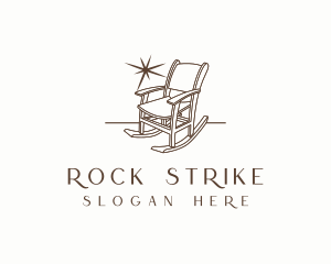 Rocking Chair Furniture logo design