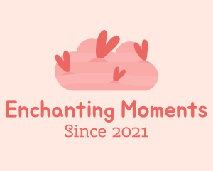 Romantic - Romantic Heart Cloud logo design