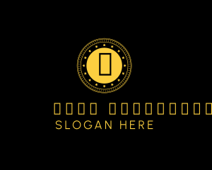 Technology Bitcoin Currency Logo