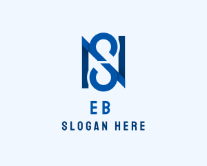 Letter Sn - Professional Entrepreneur Letter NS logo design