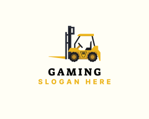 Cargo Forklift  Equipment Logo