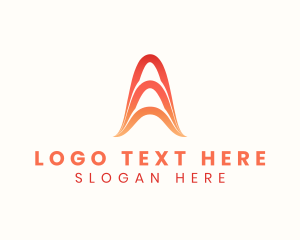 Testing Lab - Wave  Startup Technology logo design