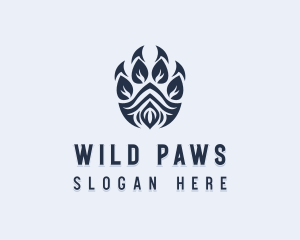 Wildcat Pet Shop logo design