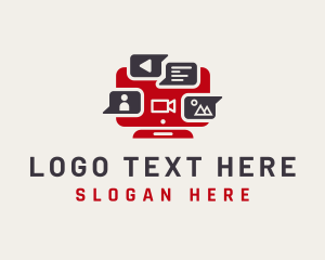 Screen - Social Media Influencer logo design