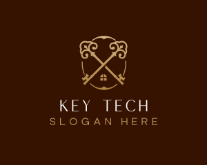 Leasing  Property Key logo design