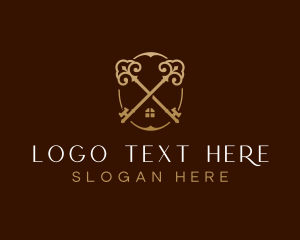 Leasing - Leasing  Property Key logo design