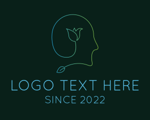 Psychology - Flower Mental Health Psychology logo design