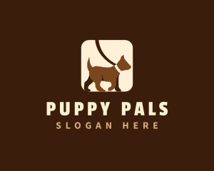 Dog Pet Puppy logo design