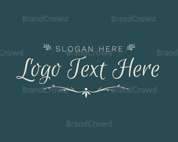 Elegant Wedding Craft Logo