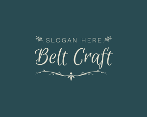 Elegant Wedding Craft logo design