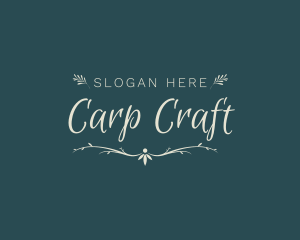 Elegant Wedding Craft logo design