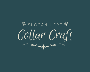 Elegant Wedding Craft logo design