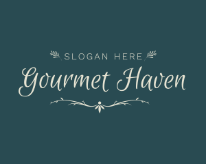 Elegant Wedding Craft logo design