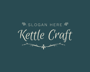 Elegant Wedding Craft logo design