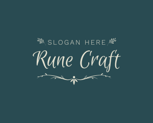 Elegant Wedding Craft logo design