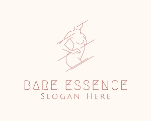 Erotic Naked Body logo design