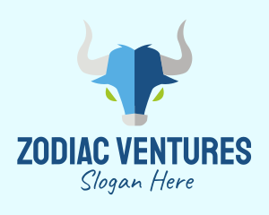 Taurus Bull Head  logo design