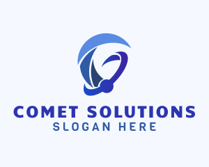 Comet - Orbit Digital Network logo design