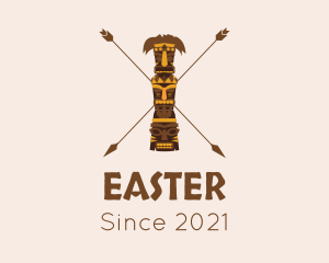 Culture - Ethnic Totem Pole logo design