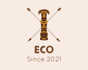 Traditional - Ethnic Totem Pole logo design