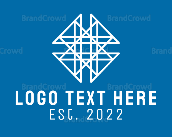 Diamond Textile Interior Design Logo