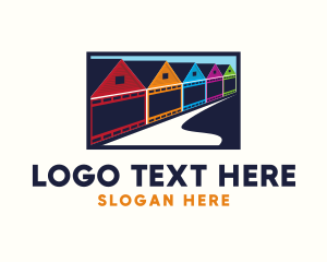 House - Housing Neighborhood House logo design