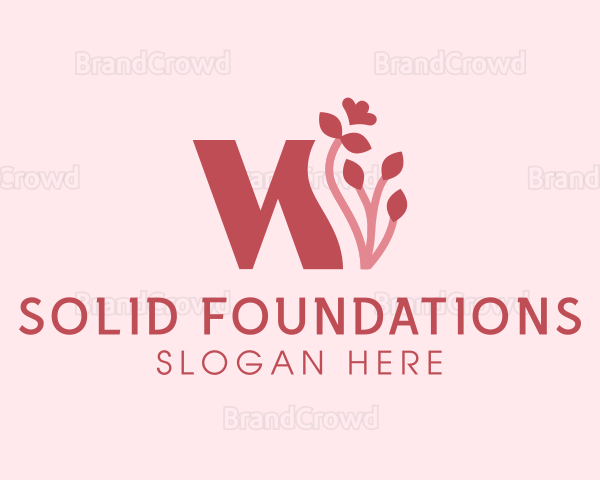 Feminine Floral Business Logo