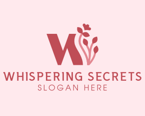 Feminine Floral Business logo design