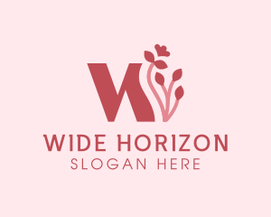 Feminine Floral Business logo design