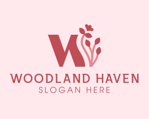 Feminine Floral Business logo design