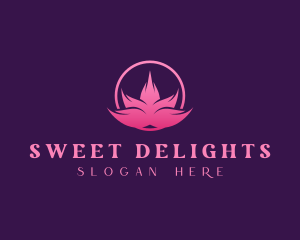 Pink Lotus Petals logo design