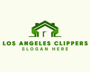 Roof Home Repair Logo