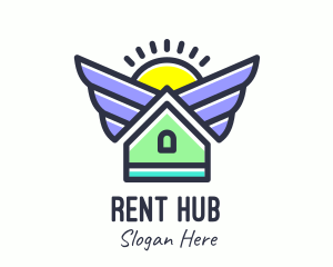 Urban Housing Realty logo design