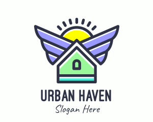 Urban Housing Realty logo design