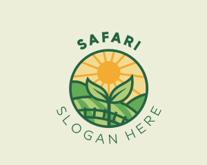 Agriculture Plant Farm Logo