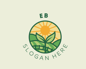 Vegetarian - Agriculture Plant Farm logo design