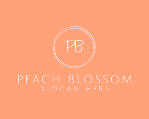 Stylish Feminine Circle Boutique logo design