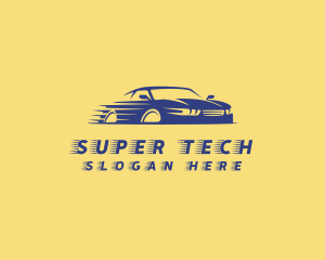 Super Car Racing logo design