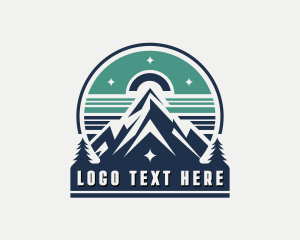 Summit - Mountain Summit Travel logo design